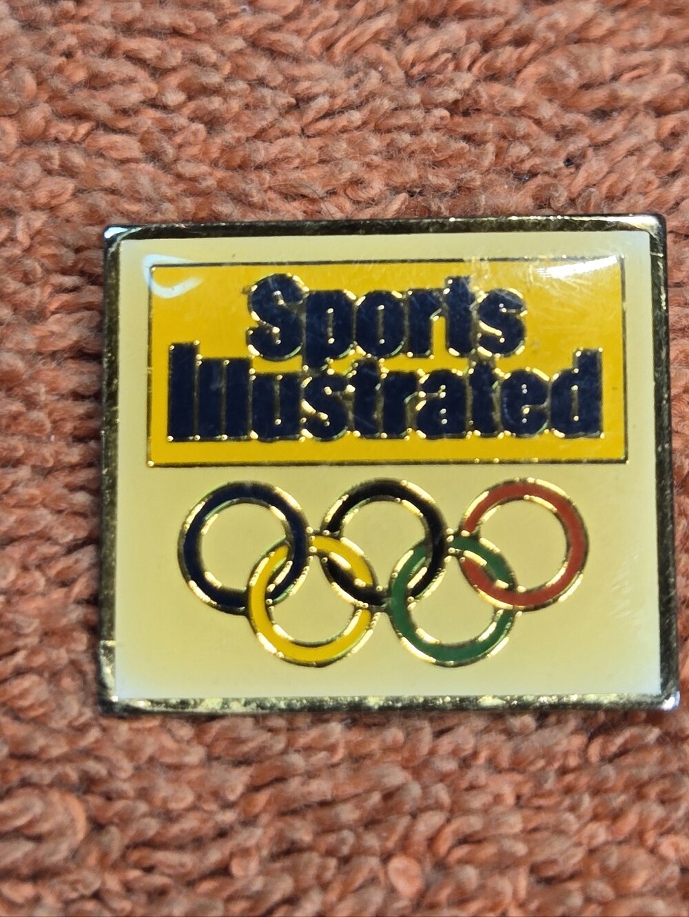 Vintage Sports Illustrated Olympic Games Pin